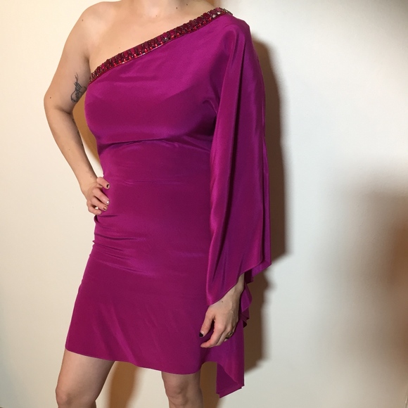Fuchsia Roberto Cavalli Silk - Picture 1 of 6